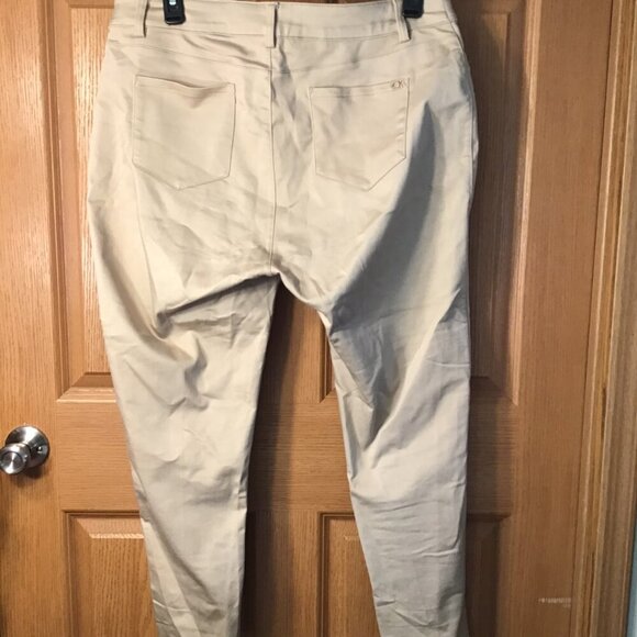 Calvin Klein Khaki Pants - Picture 2 of 2